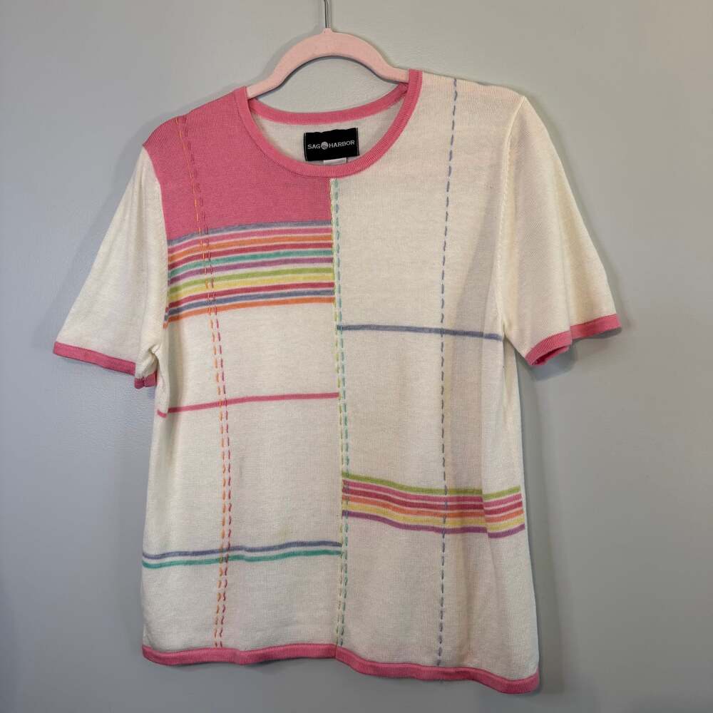 VTG Spring Embroidered knit sweater